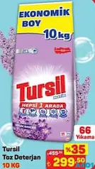 TURSİL MATİK TOZ DETERJAN 10 KG